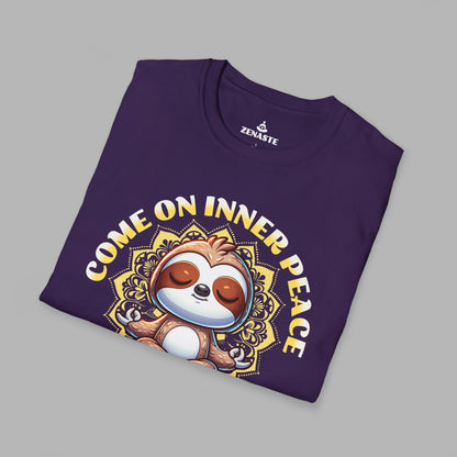 Come On Inner Peace Sloth T-Shirt