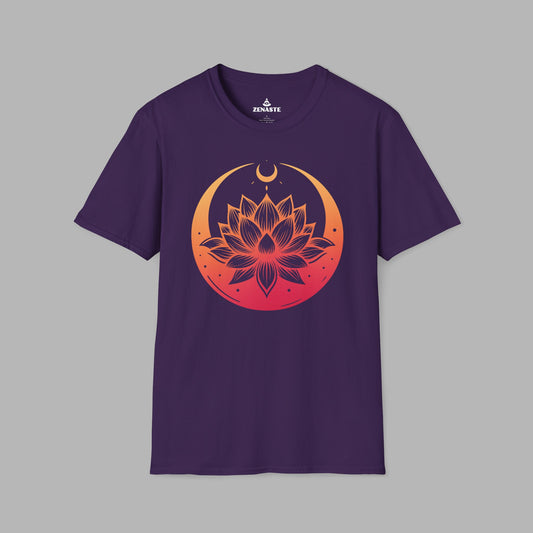 Moonlit Lotus Harmony T-Shirt